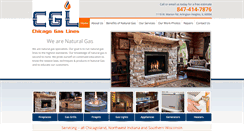 Desktop Screenshot of chicagogaslines.com